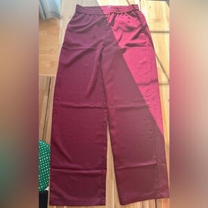 J. Crew Shiny Crinkled Pull-on Pant - size M Tall